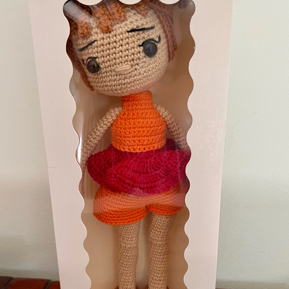 Handmade crocheted Doll